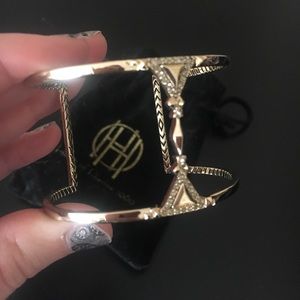 Brand New House of Harlow 1960 Gold Bangle